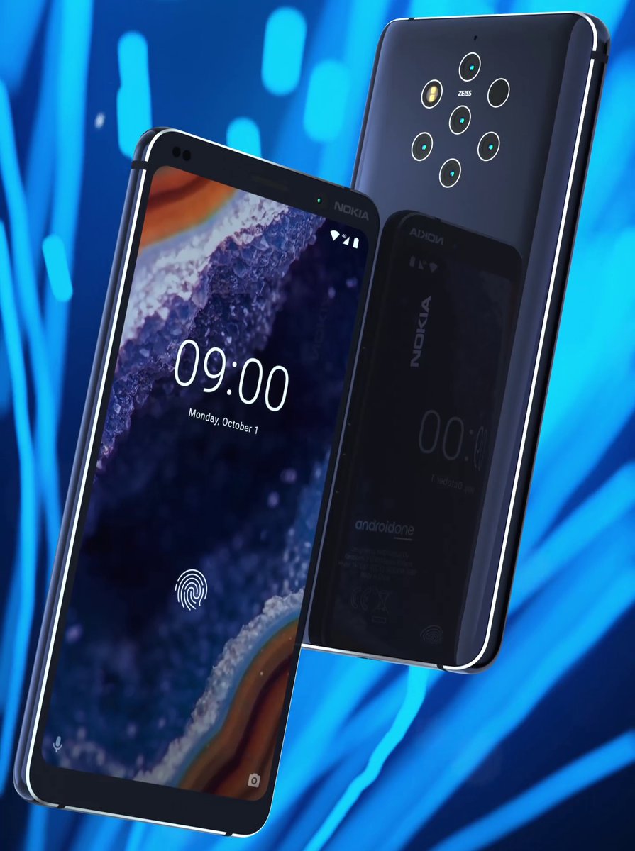 World’s 1st 5 Rear Camera Phone Nokia 9 PureView Leaked Again